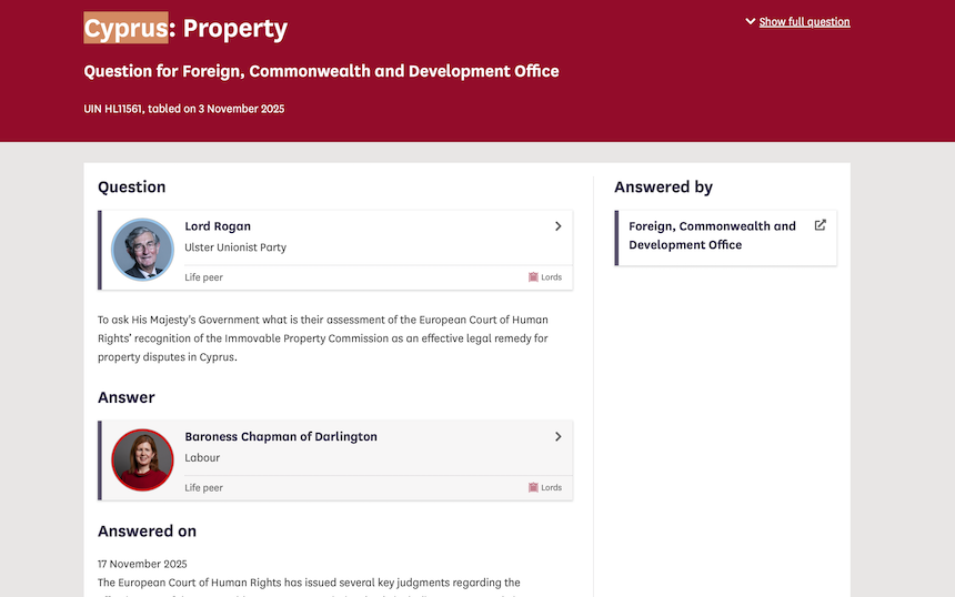 Immovable Property Commission (