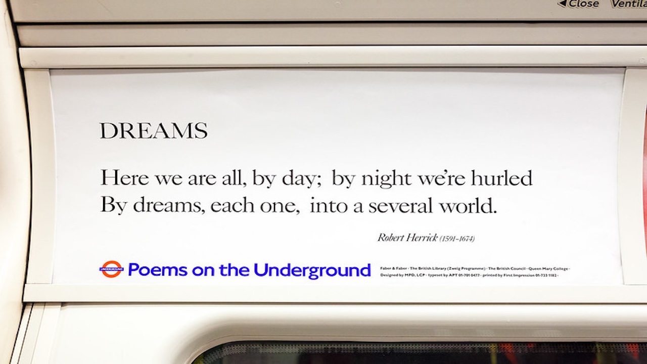 Poems On The Underground Dreams