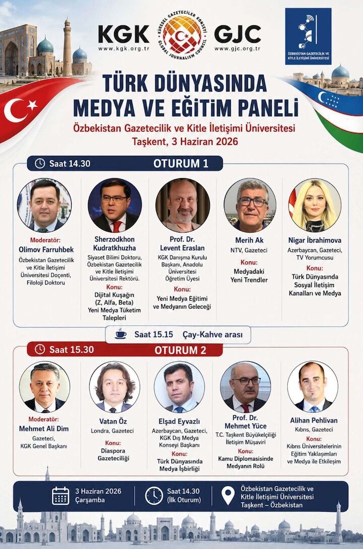 Özbekistan Taşkent’te Türk Dünyasında Medya Ve Eğitim Paneli