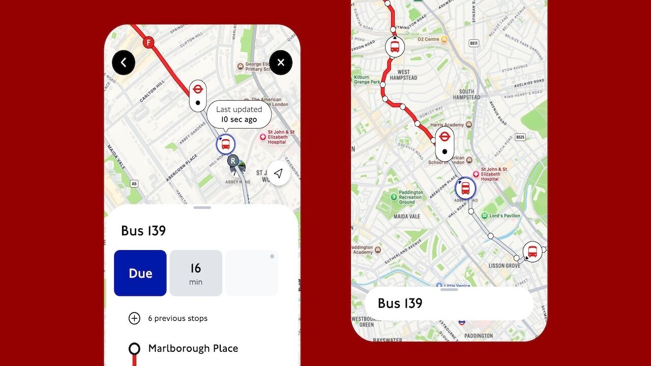 Tfl Image Tfl Go Live Bus Location