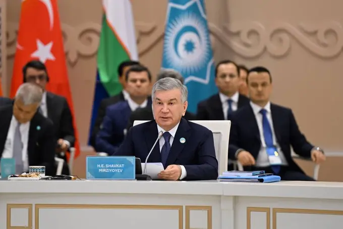 Turkistan Summit, President Shavkat Mirziyoyev Noted That, Given The Strategic Location Of The Middle Corridor,