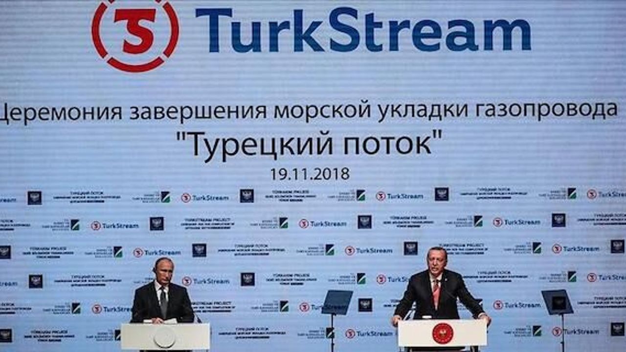 Russian media covers launch of TurkStream’s sea section