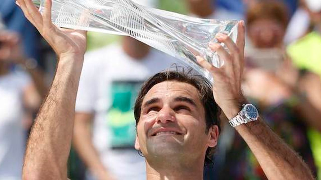 Tennis, Roger Federer wins Miami Open