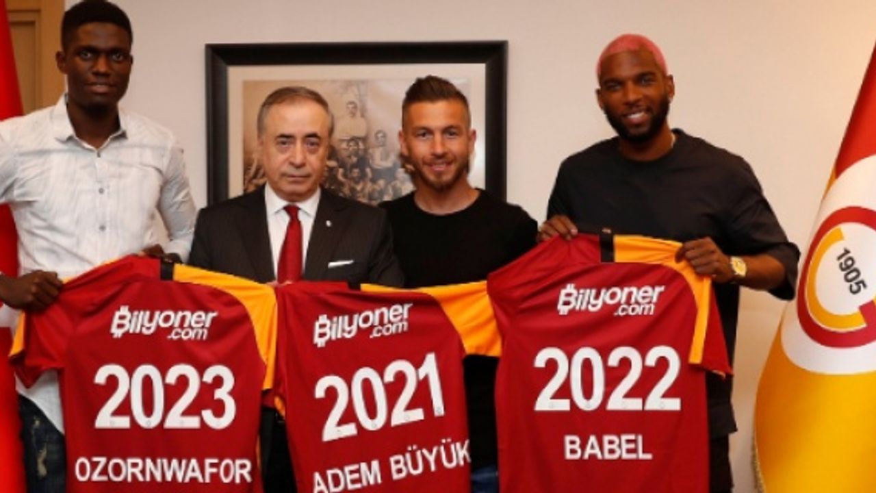 Galatasaray announce 3 new transfers