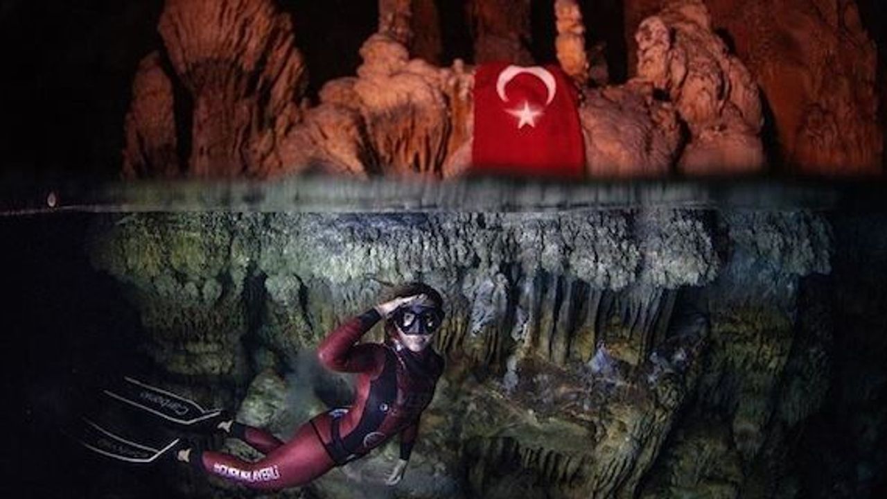 Turkish diver Sahika Ercumen breaks world record