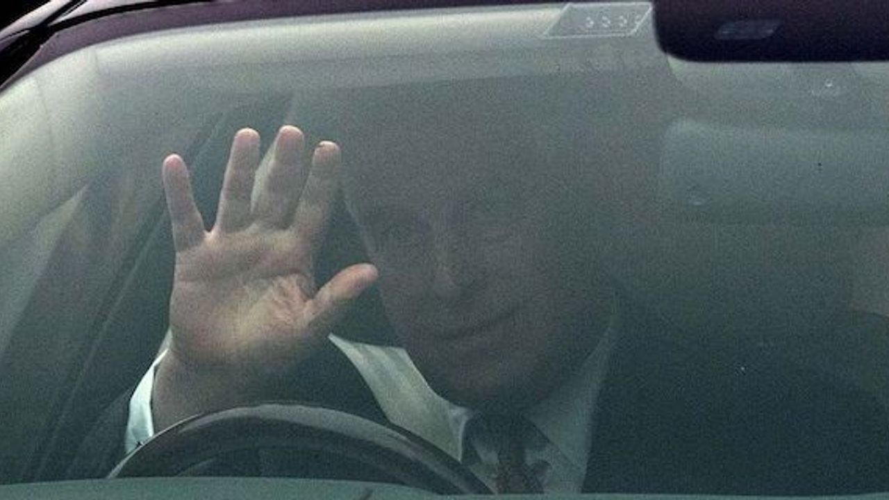 Prince Andrew seen for first time since stepping back from royal duties