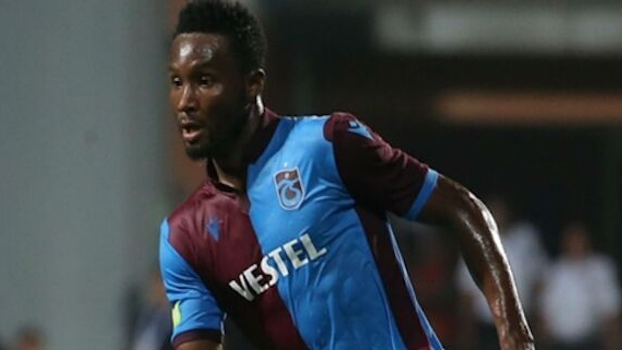 Football: Trabzonspor part ways with John Obi Mikel