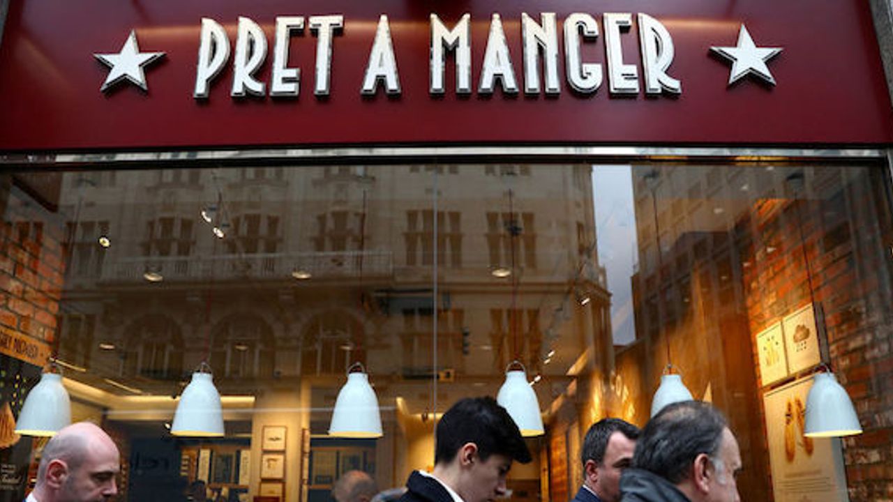 Pret A Manger to shut 30 shops and cut 1000 jobs, UK latest