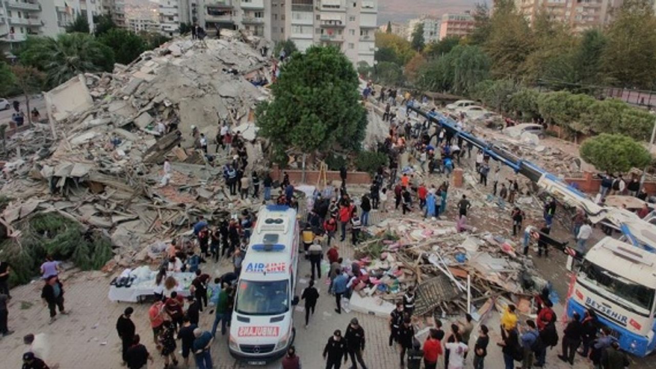 At least six people were killed and 202 others injured when a magnitude 6.6 earthquake jolted the city of Izmir