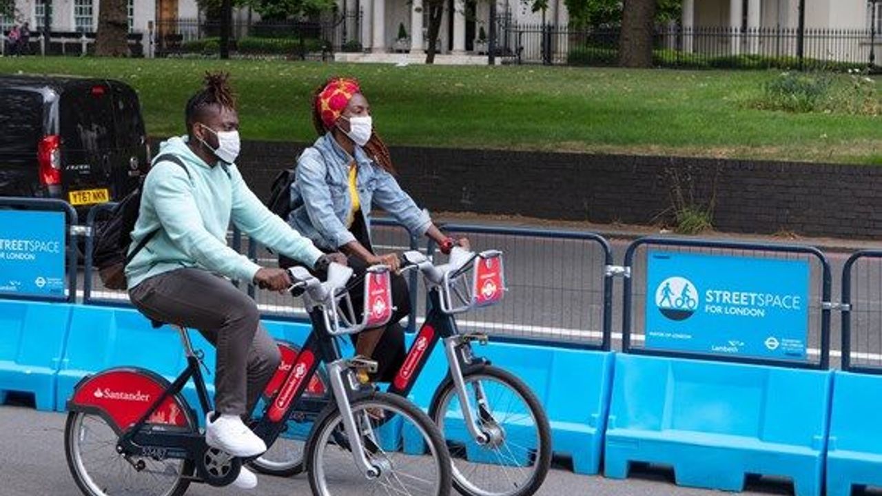 Significant increase in walking and cycling since the pandemic started