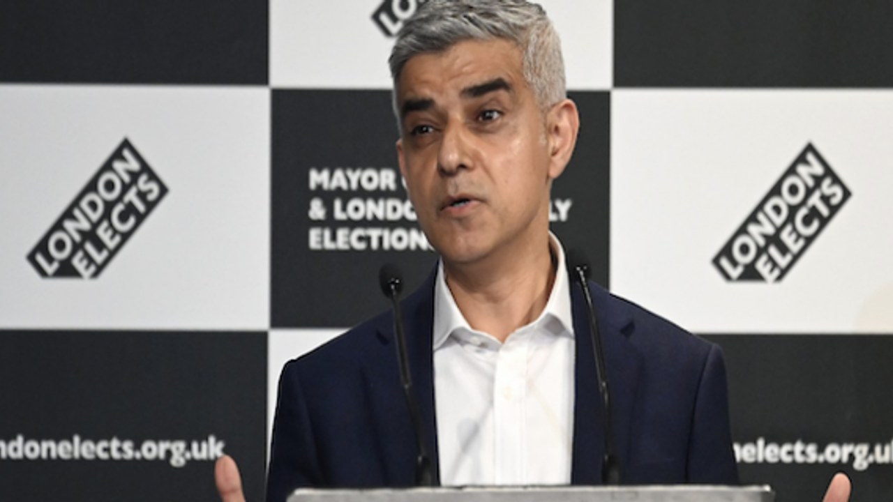 Sadiq Khan says he is humbled by his re-election as mayor of London
