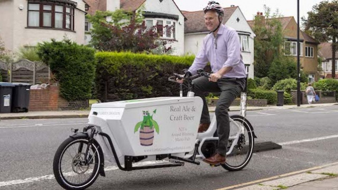 Green transport helps local business to reduce carbon footprint