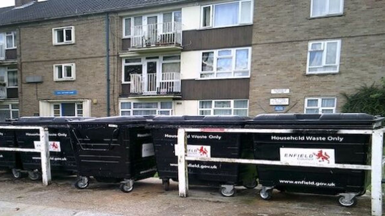 Investment in housing estates improves environment for Enfield Council residents