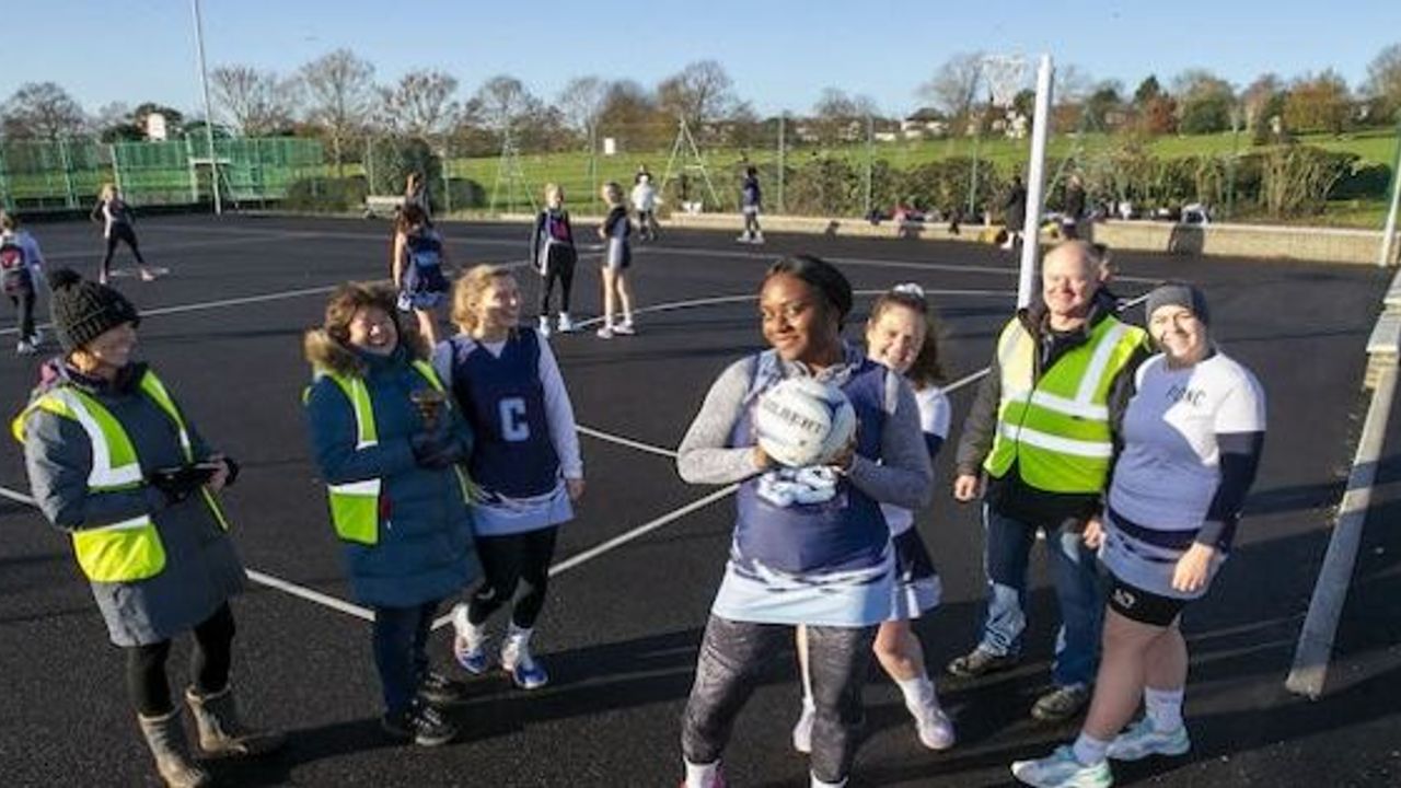 Enfield Council are now available for use by netball and tennis players all year round.
