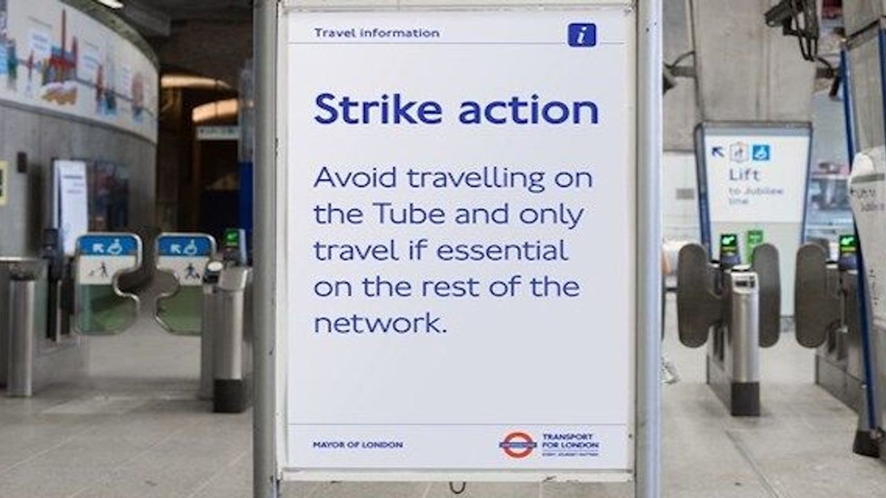 Tube, rail and bus strikes on Friday and national rail strikes on Thursday and Saturday