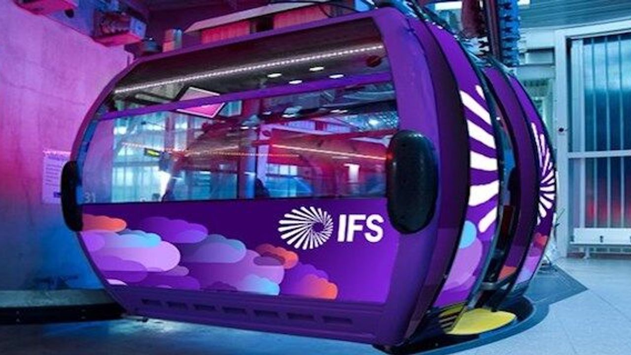Technology company IFS will sponsor the London Cable Car for a minimum of two years