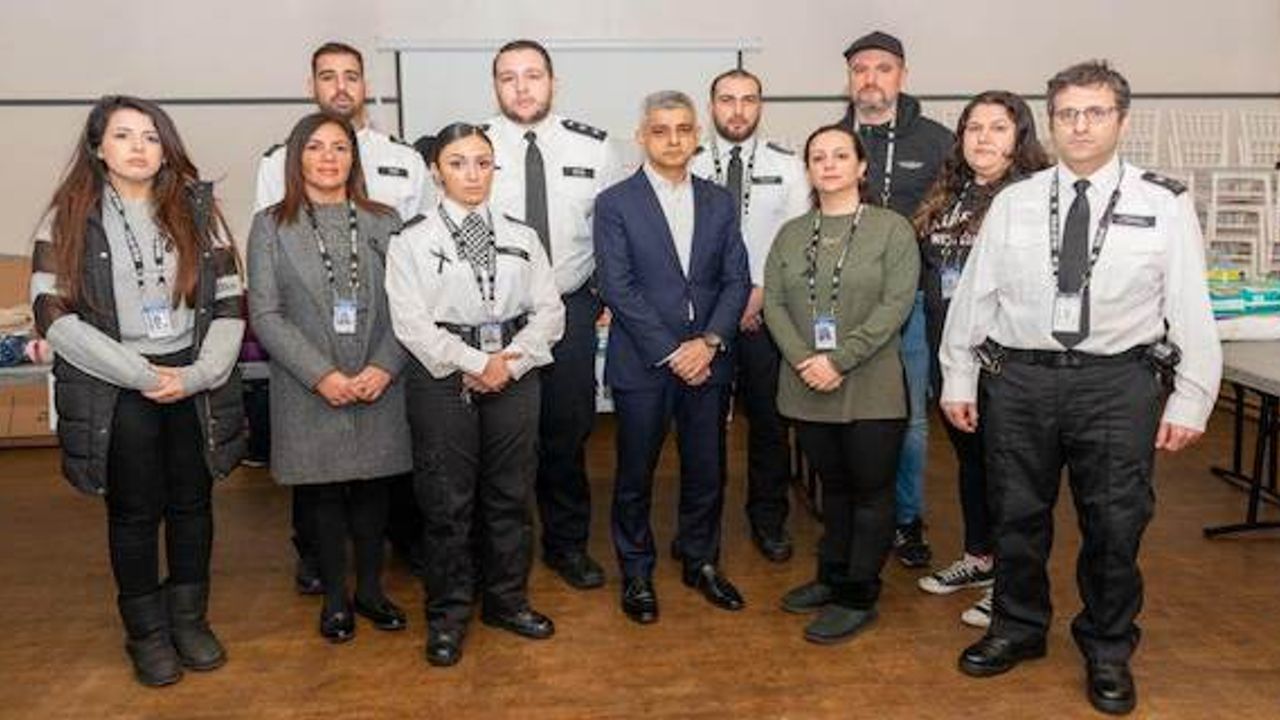 The Mayor of London Sadiq Khan visited Turkish Cypriot Community Association