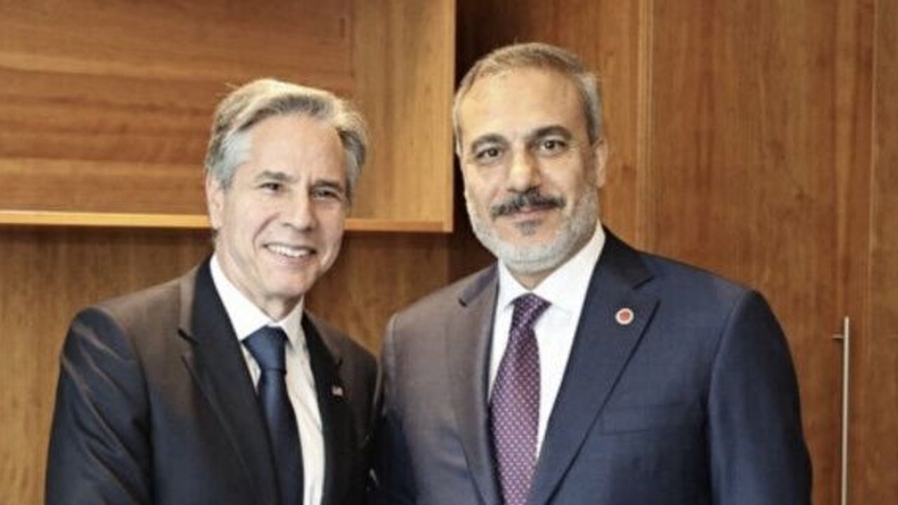 Turkish foreign minister meets with US secretary of state in London