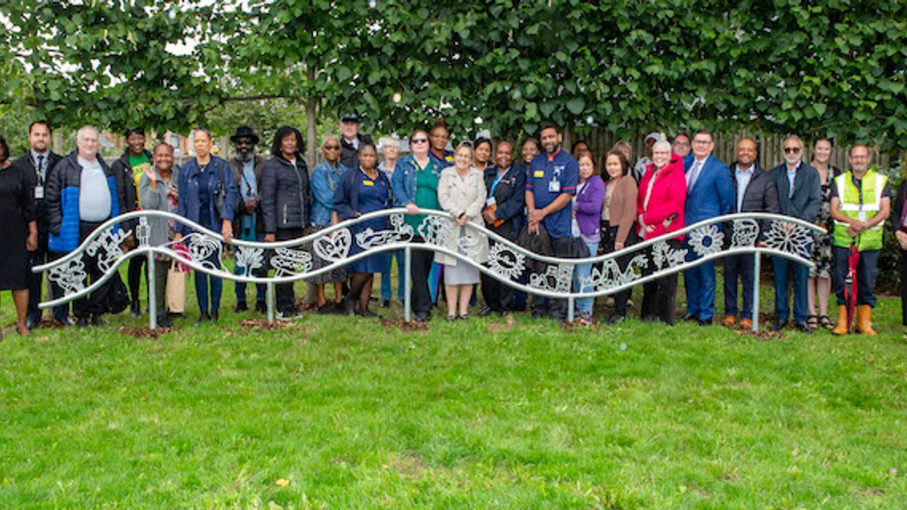 New COVID 19 Memorial Garden opens in Edmonton Green