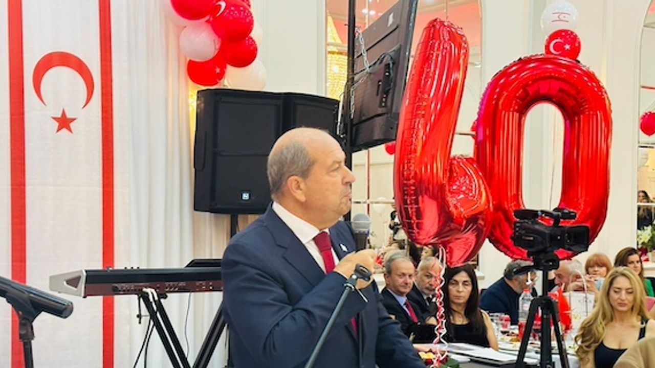 Turkish Cypriots marked the 40th anniversary of the establishment of the TRNC