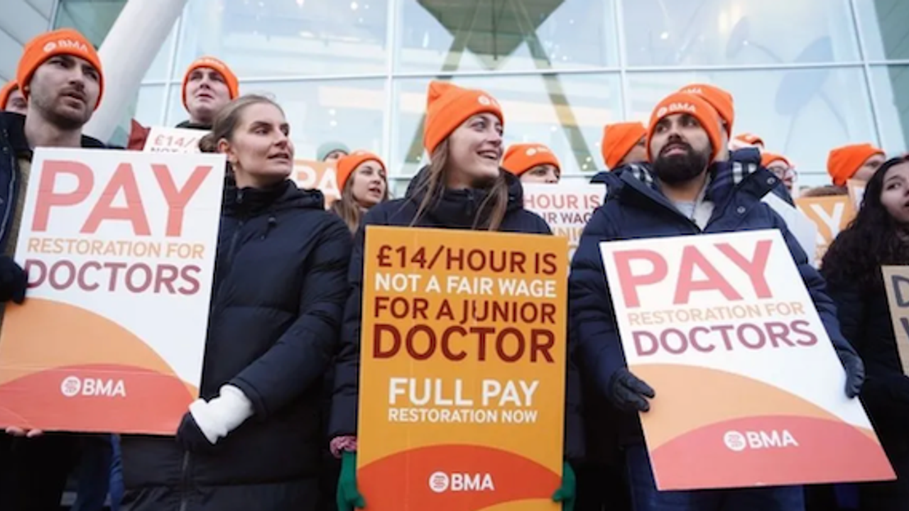 Junior doctors started strike action in their dispute over pay