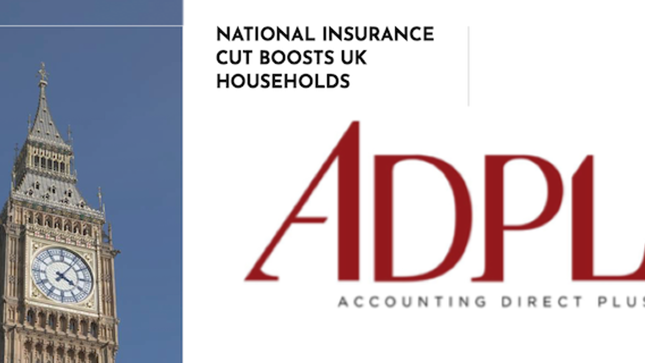 NATIONAL INSURANCE CUT BOOSTS UK HOUSEHOLDS