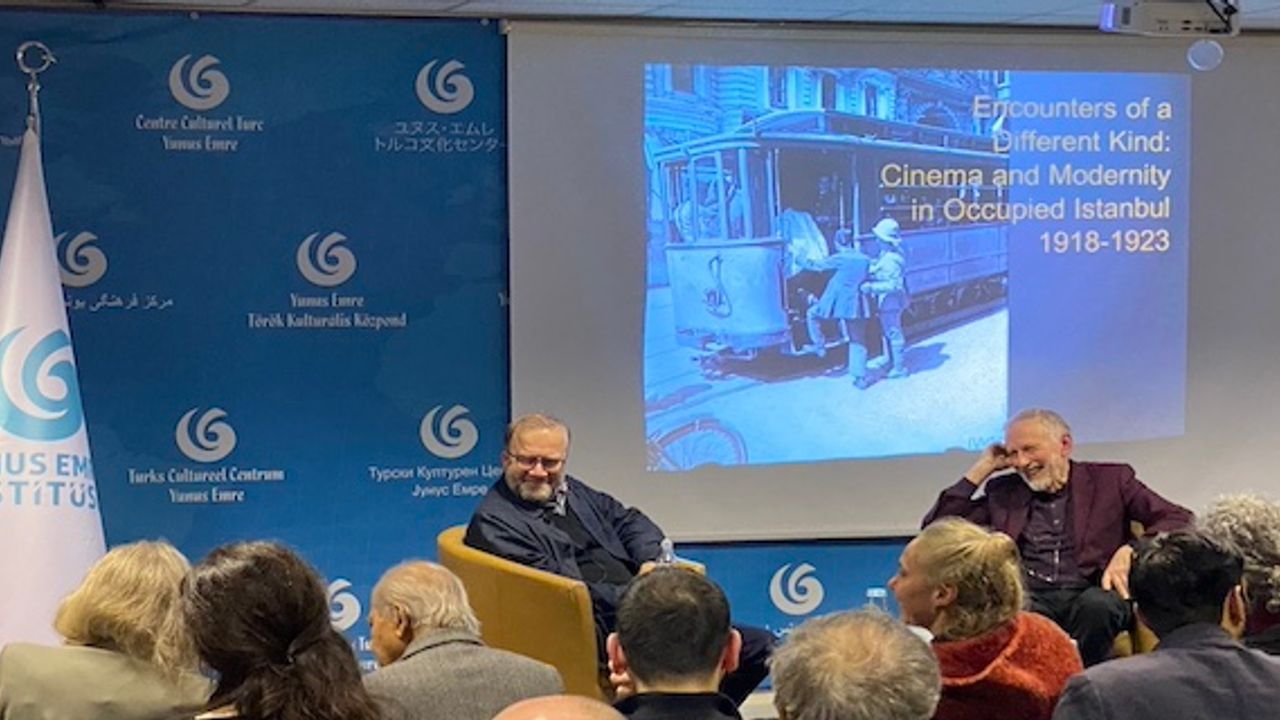 Presentation of a fascinating talk on Cinema and Modernity in Occupied Istanbul