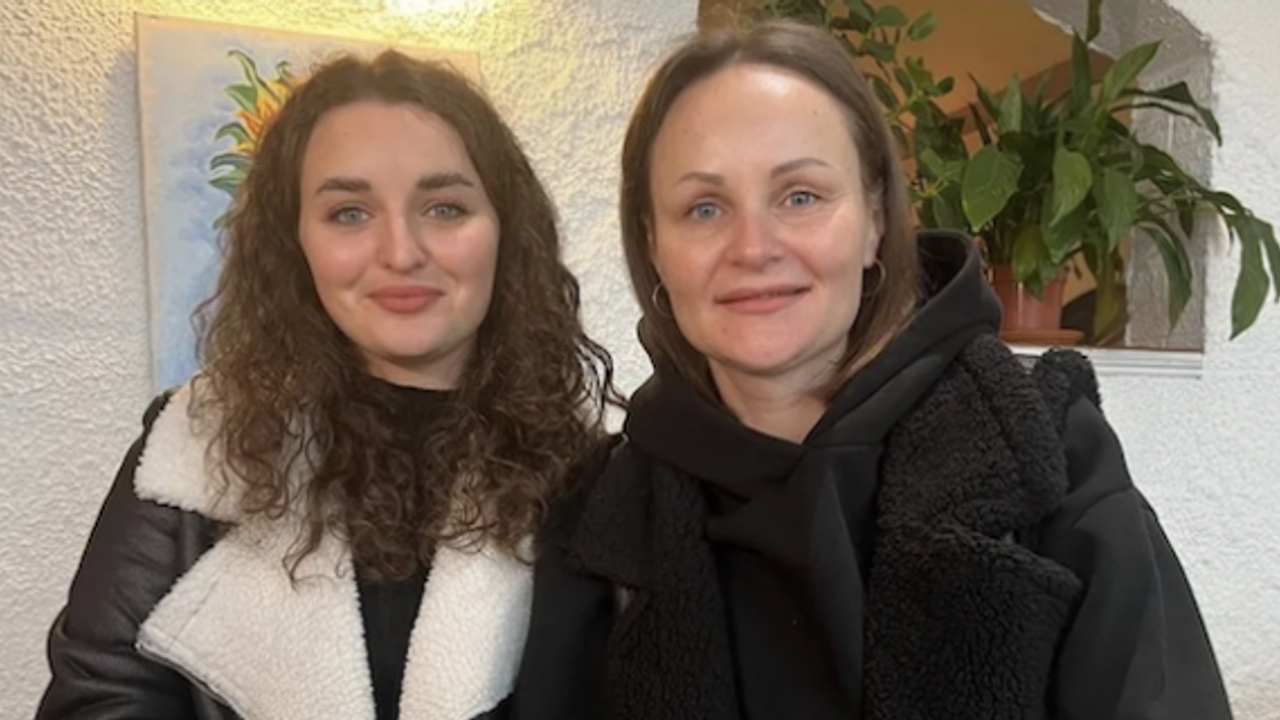 Ukrainian Hanna and Svitlana say they are unable to afford to live independently in the UK