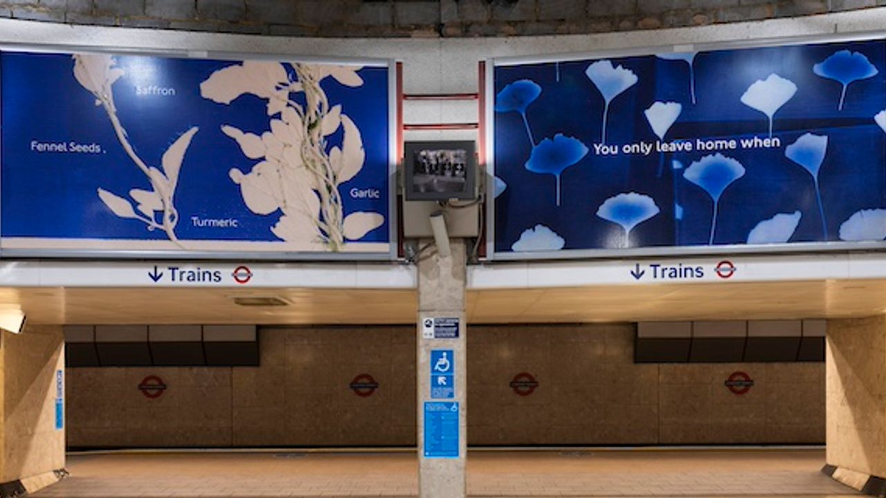 British artist Gregory launches new artwork at Heathrow Terminal 4 Underground station