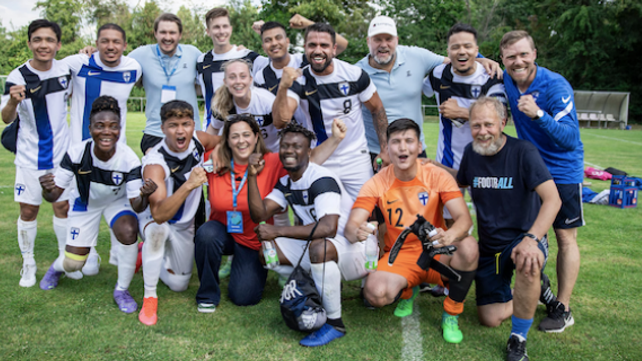 Unity EURO Cup champions inclusion and diversity through football