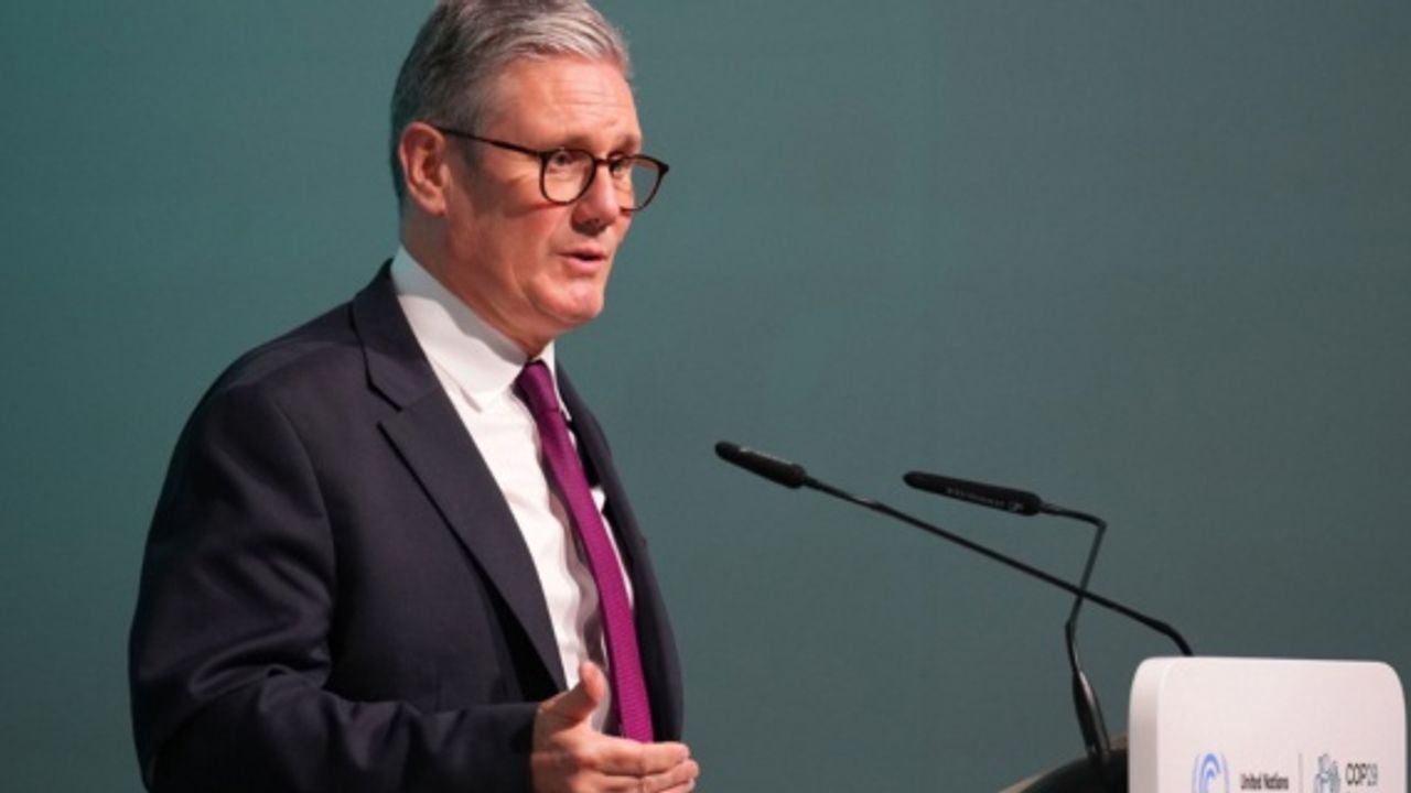 British premier pledges 81% emissions cut by 2035 at UN climate conference