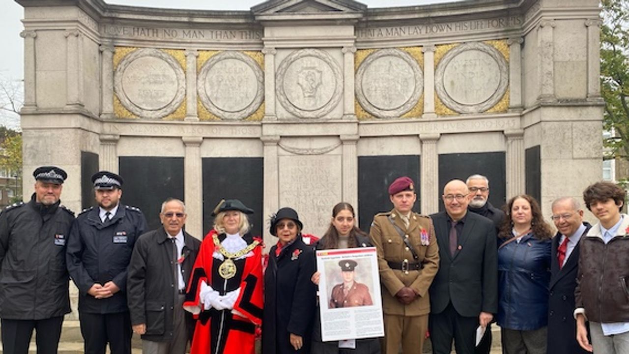 Turkish Cypriots parade in 4 boroughs on Remembrance Day 2024