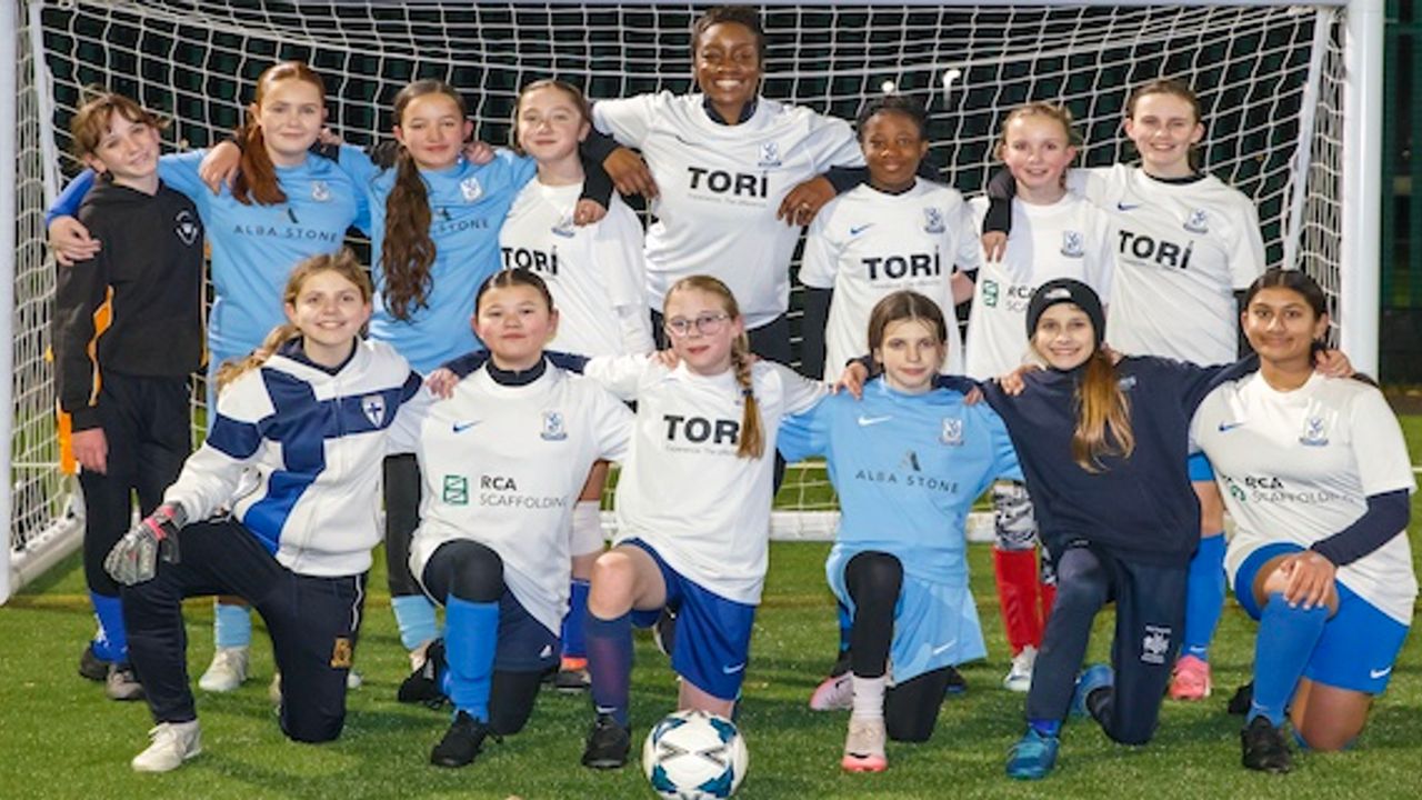 Footballers are celebrating after Enfield Council officially opened a pitch 
