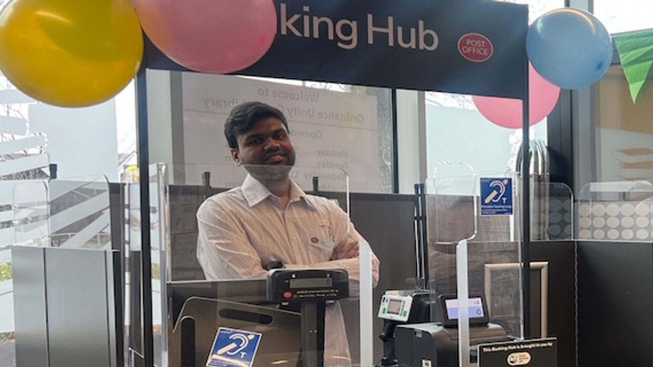 A new banking hub has opened at Enfield’s Ordnance Unity Centre Library