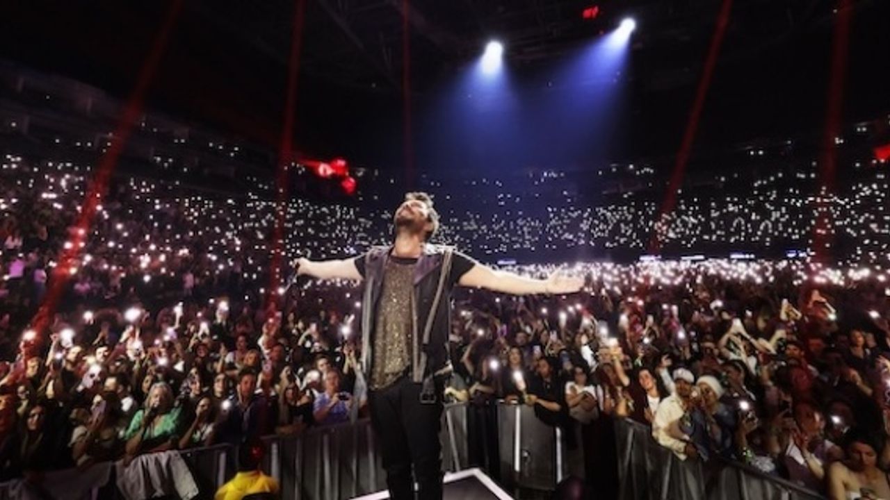 Megastar Tarkan made history in London O2 Arena