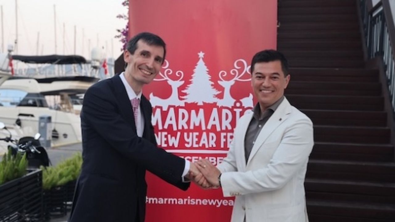 Magnificent opening event for Marmaris New Year Festival