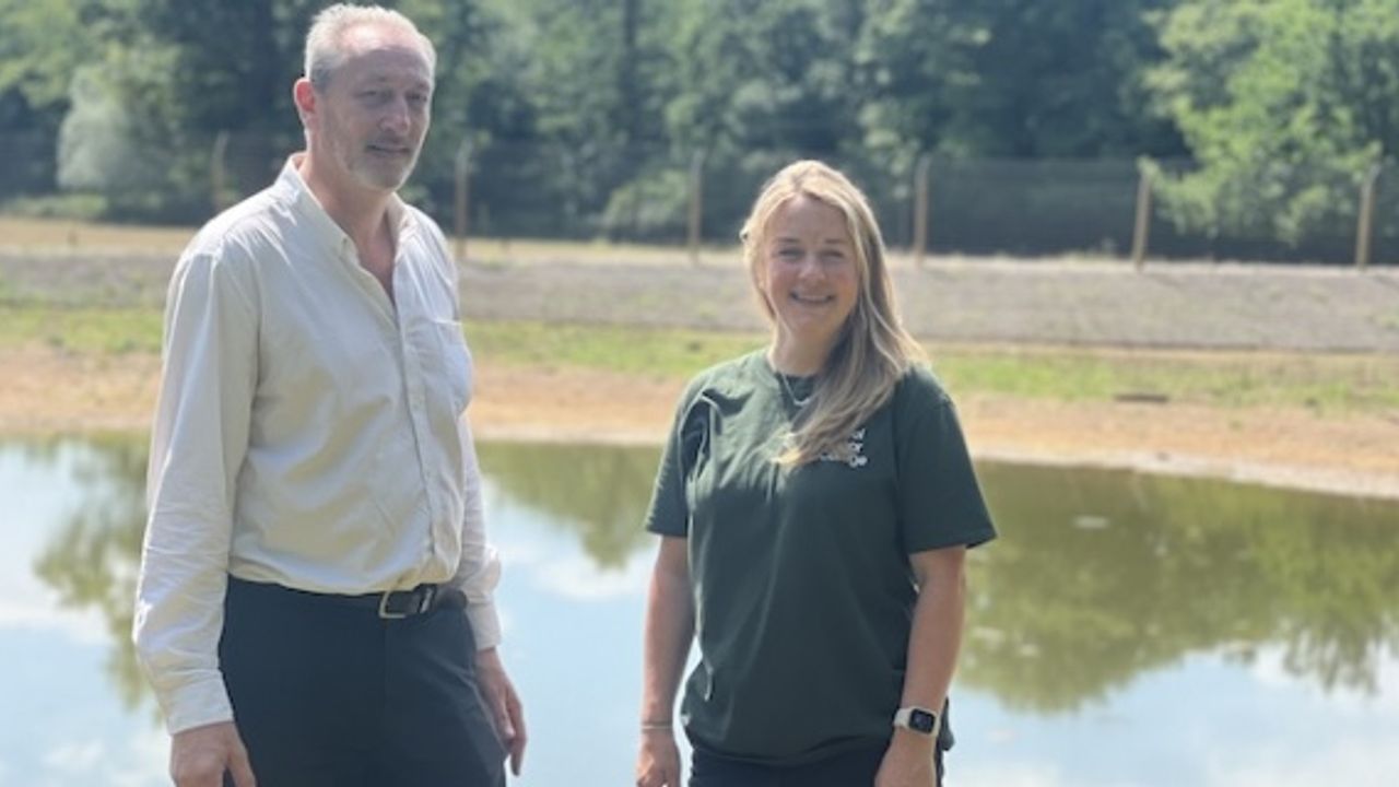 The Enfield beaver family has a little more room to roam and a brand-new baby kit to celebrate