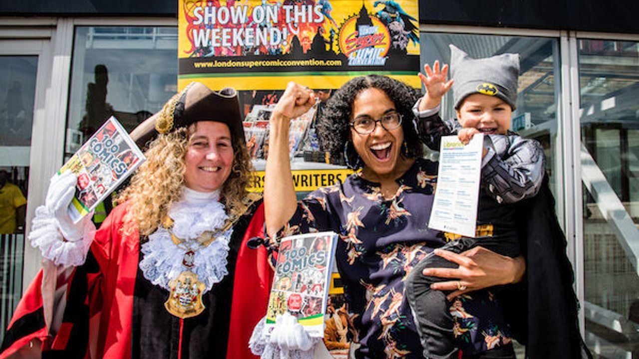 Islington libraries celebrate UK's biggest comic convention