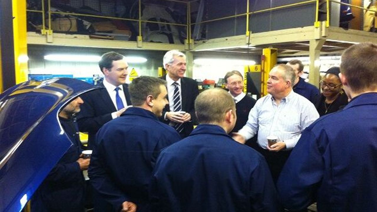Chancellor of the Exchequer George Osborne visited Enfield