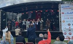 Peace doves were released at the Luton Turkish Festival