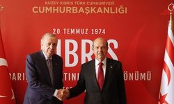 Ersin Tatar meets with President Erdoğan