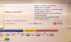 Anniversary edition of 100 Poems on the Underground