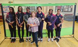 Squash introduced to girls in Enfield schools