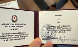 Dim Receives Prestigious Honor from Azerbaijan