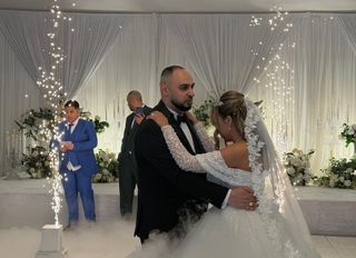 Ceyda and Rezvan Tie the Knot in a Glamorous London Wedding