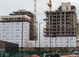 Highest point reached at Meridian Two, which will bring 274 affordable homes and 3,000 sqm of commercial space