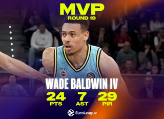 EuroLeague Regular Season - Round 19 MVP: Wade Baldwin, Fenerbahce Beko Istanbul