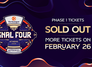Athens 2026 Final Four Tickets Gone in 5 Minutes