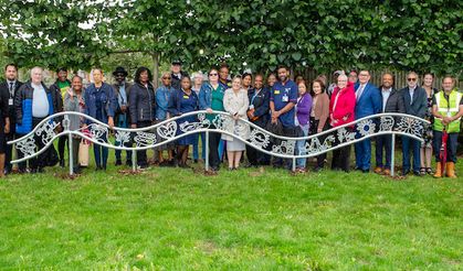 New COVID 19 Memorial Garden opens in Edmonton Green