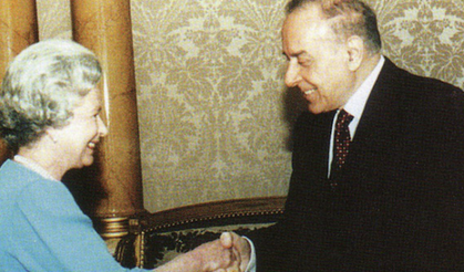 Azerbaijan British relations, Heydar Aliyev